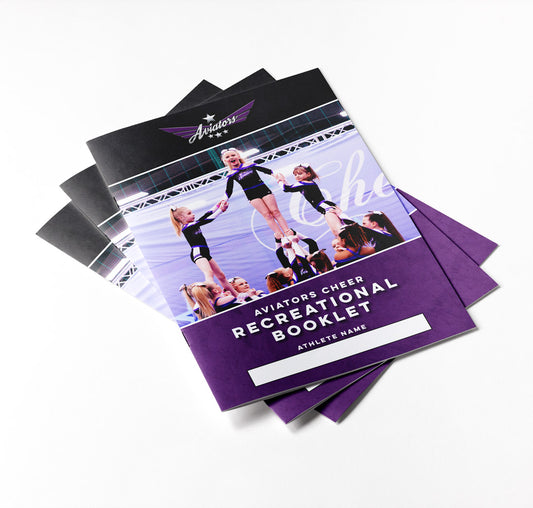 Cheerleading Recreational Proficiency Booklet Only